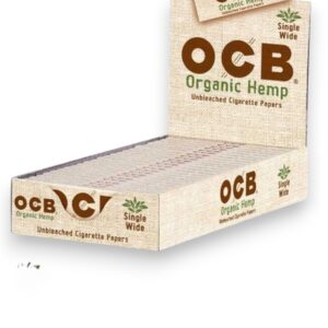OCB HEMP SINGLE WIDE BOX 24CT