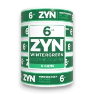 ZYN NICOTINE 6MG WINTERGREEN 5CT