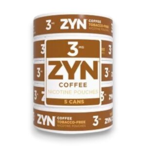 ZYN NICOTINE 3MG COFFEE 5CT