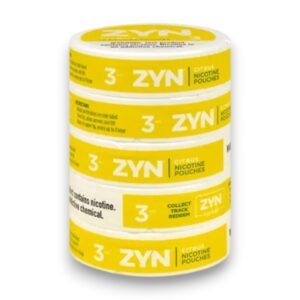 ZYN NICOTINE 3MG CITRUS 5CT