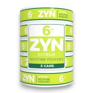 ZYN NICOTINE 6MG CITRUS 5CT