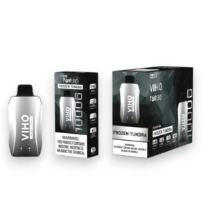 VIHO TURBO DISPOSABLE 10000 PUFF 5CT BOX - FROZEN TUNDRA