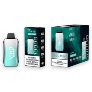 VIHO TURBO DISPOSABLE 10000 PUFF 5CT BOX - COOL MINT
