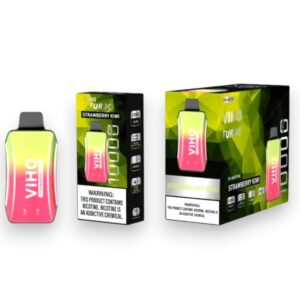 VIHO TURBO DISPOSABLE 10000 PUFF 5CT BOX - STRAWBERRY KIWI