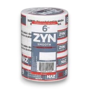 ZYN NICOTINE 6MG SMOOTH 5CT