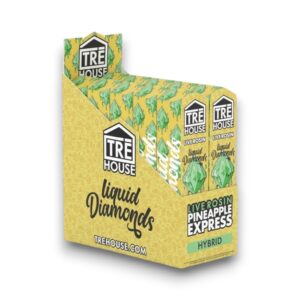 TRE HOUSE LIQUID DIAMOND D8 DISPOSABLE 10CT BOX- PINEAPPLE EXPRESS