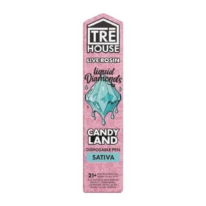 TRE HOUSE  LIQUID DIAMOND D8 DISPOSABLE 10CT BOX- CANDY LAND