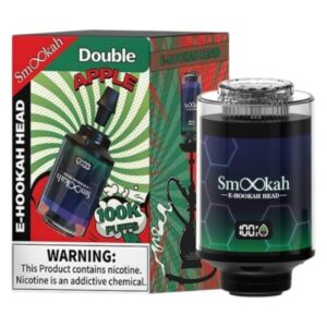 SMOOKAH 100KPUFFS DISPOSABLE EHOOKAH DOUBLE APPLE EACH