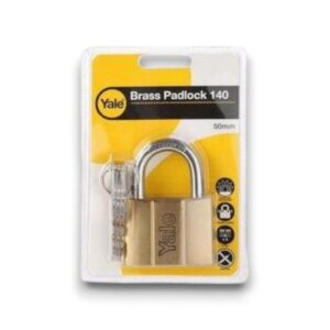 BRASS PADLOCK 50MM 6CT