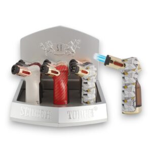 LIGHTER TORCH SCORCH #61754-4T DISPLAY 9CT