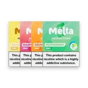 MELTA NICTOINE DISPLAY 2MG ASSORTED FLAVORS 6CT