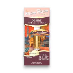 MELLOW FELLOW 2ML TERP SAUCE CARTRIDGE 6CT BOX -TROPICAL CHERRY
