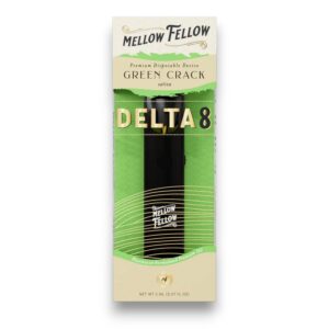 MELLOW FELLOW 2ML CARTRIDGE 6CT BOX -GREEN CRACK