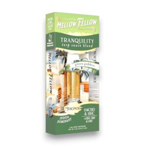 MELLOW FELLOW 2ML TERP SAUCE CARTRIDGE 6CT BOX -GREEN GODDESS