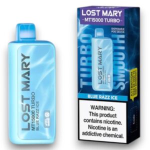 LOST MARY-ELF BAR DISPOSABLE MT-15000 PUFF  5CT-BLUE RAZZ ICE