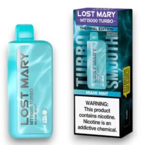 LOST MARY-ELF BAR DISPOSABLE MT-15000 PUFF  5CT-MIAMI MINT