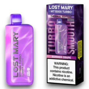 LOST MARY-ELF BAR DISPOSABLE MT-15000 PUFF  5CT-SUMMER GRAPE