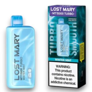 LOST MARY-ELF BAR DISPOSABLE MT-15000 PUFF  5CT-WINTER MINT