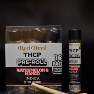 RED DEVIL THCP PRE-ROLLS 1.5GM WATERMELON & MANGO INDICA 16CT