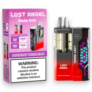 LOST ANGEL 50000PUFFS DISPOSABLE KIT 5CT BOX -BLUEBERRY WATERMELON
