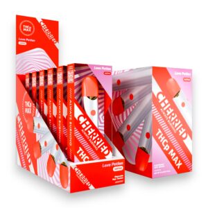 CHERRIED BY MELLOW FELLOW 2ML DISPOSABLE THCP MAX 6CT BOX- LOVE POTION SATIVA