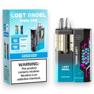 LOST ANGEL 30000PUFFS DISPOSABLE KIT 5CT BOX -MIAMI MINT