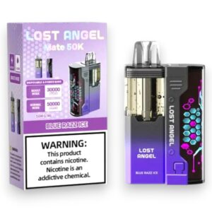 LOST ANGEL 50000PUFFS DISPOSABLE KIT 5CT BOX -BLUE RAZZ ICE