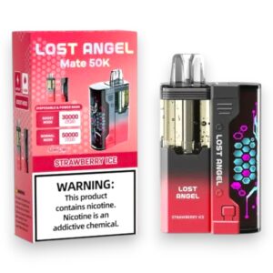 LOST ANGEL 50000PUFFS DISPOSABLE 5CT BOX -STRAWBERRY ICE