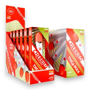 CHERRIED BY MELLOW FELLOW 2ML DISPOSABLE THCP MAX 6CT BOX- AFGOO INDICA
