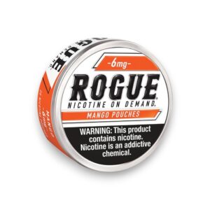 ROGUE NICOTINE POUCH PEACH MANGO 6MG 5CT