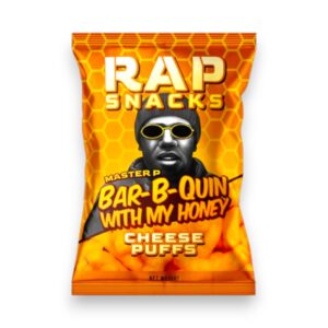 RAP SNACKS 2OZ $1.99 MASTER P BARBQUIN HONEY