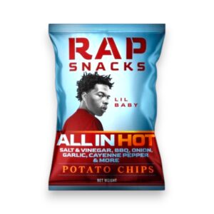RAP SNACKS 2OZ $1.99 LIL BABY ALL IN HOT