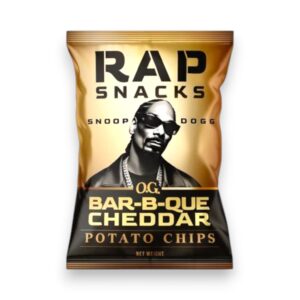 RAP SNACKS 2OZ $1.99 SNOOP DOGG BBQ CHEDDAR
