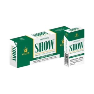 SHOW FILTER CIGAR 100 BOX MENTHOL