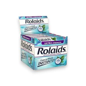 ROLAIDS ULTRA STRENGTH 12 ROLLS -MINT