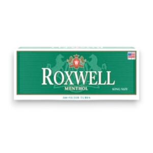 ROXWELL TUBE MENTHOL KING 5/200PK