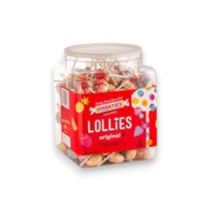 SMARTIES POPS JAR WRAPPED 120CT