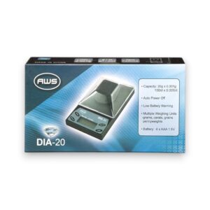 AWS 20 DIA SCALE 0.001g