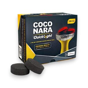 QUICKLIGHT COCO NARA CHARCOAL BIG 100CT