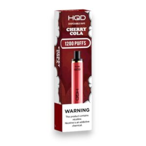 HQD CUVIE PLUS CHERRY COLA 1200 PUFFS BOX 6CT