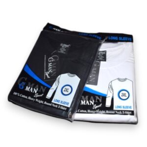 GMAN LONG SLEEVE BLACK LARGE SIZE EACH