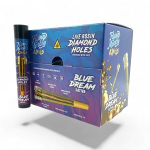FLYING MONKEY KINGS LIVE ROSIN DIAMOND HOLES 2GM THC-P PRE ROLLS 20CT - BLUE DREAM SATIVA