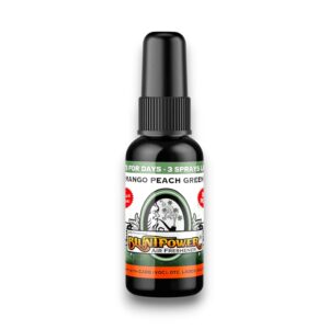 BLUNT POWER SPRAY 1CT MANGO PEACH GREEN