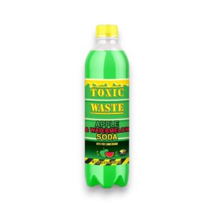 TOXIC WASTE SODA APPLE WATERMELON 17OZ 12CT
