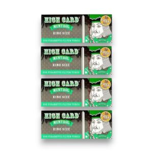 HIGH CARD TUBE KING MENTHOL 4CT
