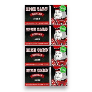 HIGH CARD TUBE 100MM FULL FLAVOR 4CT