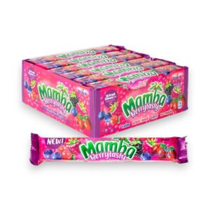 MAMBA FRUIT CHEWS BERRYTASTY 2.8OZ 24CT