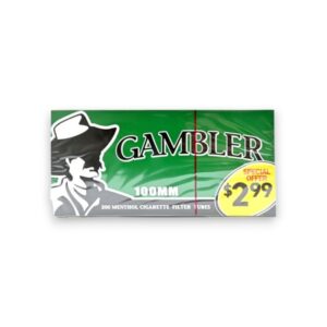GAMBLER $2.99 TUBE 100 MENTHOL 5CT