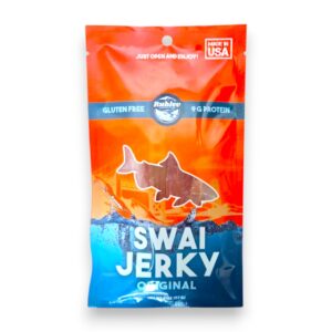 RUBLEV FISH JERKY SWAI ORIGINAL 2OZ 6CT