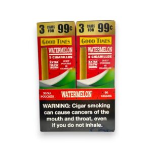GOOD TIMES CIGAR FOIL 3/.99 WATERMELON 30CT